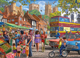 York Market - Steve Crisp | Gibsons | 1000 Pieces | Jigsaw Puzzle - Puzzles +