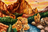 Zion National Park - Utah | Micro Puzzles | 150 Pieces | Micro Jigsaw Puzzle - Puzzles +