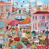 Venice Open Market - Uta Krogmann | Eeboo | 1000 Pieces | Jigsaw Puzzle