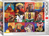 Chinese Calendar - Lucia Heffernan | Eurographics | 1000 Pieces | Jigsaw Puzzle