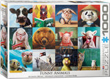 Funny Animals - Lucia Heffernan | Eurographics | 1000 Pieces | Jigsaw Puzzle
