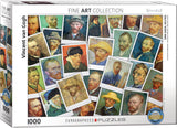 Van Gogh Selfies - Vincent Van Gogh | Fine Art Collection | Eurographics | 1000 Pieces | Jigsaw Puzzle
