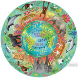There Is No Planet B - Claire McElfatrick | Gibsons | 500 Pieces | Circular Jigsaw Puzzle