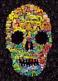 Doodle Skull - Jon Burgerman | Pens are my Friends | Heye | 1000 Pieces | Jigsaw Puzzle