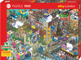 London Quest - Pixorama | eBoy | Heye | 1000 Pieces | Jigsaw Puzzle