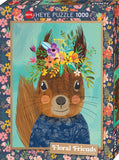 Sweet Squirrel - Floral Friends | Mia Charro | Heye | 1000 Pieces | Jigsaw Puzzle