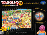 A Very Merry Holiday! - Original No.24 | Wasgij? | Holdson | 1000 Pieces | Jigsaw Puzzle
