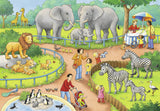 A Day at The Zoo | Ravensburger | 2 x 24 Pieces | Jigsaw Puzzle - Puzzles +