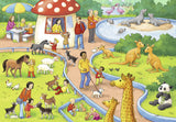A Day at The Zoo | Ravensburger | 2 x 24 Pieces | Jigsaw Puzzle - Puzzles +