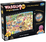 A Very Merry Holiday! - Original No.24 | Wasgij? | Holdson | 1000 Pieces | Jigsaw Puzzle - Puzzles +