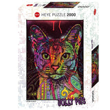 Abyssinian - Jolly Pets | Dean Russo | Heye | 2000 Pieces | Jigsaw Puzzle - Puzzles +