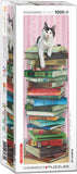 Academic Cat | Eurographics | 1000 Pieces | Panorama Jigsaw Puzzle - Puzzles +