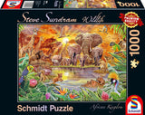 African Kingdom - Steve Sundram | Schmidt | 1000 Pieces | Jigsaw Puzzle - Puzzles +