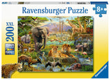 Animals in the Savanna | Ravensburger | 200 XXL Pieces | Jigsaw Puzzle - Puzzles +