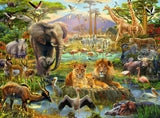 Animals in the Savanna | Ravensburger | 200 XXL Pieces | Jigsaw Puzzle - Puzzles +