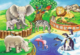 Animals in the Zoo | Ravensburger | 2 x 12 Pieces | Jigsaw Puzzle - Puzzles +