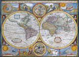 Antique World Map - Maps & Flags | Eurographics | 1000 Pieces | Jigsaw Puzzle - Puzzles +