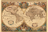 Antique World Map | Ravensburger | 5000 Pieces | Jigsaw Puzzle - Puzzles +