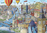 Around the UK and Ireland | Ravensburger | 1000 Pieces | Jigsaw Puzzle - Puzzles +