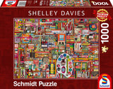 Artists Materials - Shelley Davies | Schmidt | 1000 Pieces | Jigsaw Puzzle - Puzzles +