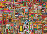 Artists Materials - Shelley Davies | Schmidt | 1000 Pieces | Jigsaw Puzzle - Puzzles +
