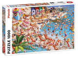 Beach - Francois Ruyer | Piatnik | 1000 Pieces | Jigsaw Puzzle - Puzzles +