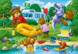 Bear Family Camping Trip | Ravensburger | 2 x 24 Pieces | Jigsaw Puzzle - Puzzles +