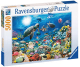 Beneath the Sea | Ravensburger | 5000 Pieces | Jigsaw Puzzle - Puzzles +