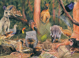 On the Forest Floor - WILD Australia | Blue Opal | 200 Pieces | Jigsaw Puzzle