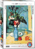 Blue Vase - Paul Cezanne | Fine Art Collection | Eurographics | 1000 Pieces | Jigsaw Puzzle - Puzzles +