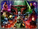 Boba Fett: Bounty Hunter - Star Wars | Ravensburger | 1500 Pieces | Jigsaw Puzzle - Puzzles +