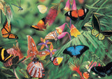 Butterflies & Beetles - Conserving our Precious Fauna | Garry Fleming | Blue Opal | 1000 Pieces | Jigsaw Puzzle - Puzzles +