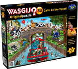 Calm On The Canal! - Original No.33 | Wasgij? | Holdson | 1000 Pieces | Jigsaw Puzzle - Puzzles +