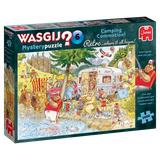 Camping Commotion! - Mystery No.6 | Wasgij? Retro | Jumbo | 1000 Pieces | Jigsaw Puzzle - Puzzles +