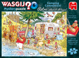 Camping Commotion! - Mystery No.6 | Wasgij? Retro | Jumbo | 1000 Pieces | Jigsaw Puzzle - Puzzles +