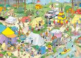 Camping In The Forest | Jan van Haasteren | Jumbo | 1000 Pieces | Jigsaw Puzzle - Puzzles +