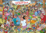 Car Boot Capers! - Original No.35 | Wasgij? | Holdson | 1000 Pieces | Jigsaw Puzzle - Puzzles +