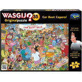 Car Boot Capers! - Original No.35 | Wasgij? | Holdson | 1000 Pieces | Jigsaw Puzzle - Puzzles +