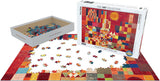 Castle and Sun - Paul Klee | Fine Art Collection | Eurographics | 1000 Pieces | Jigsaw Puzzle - Puzzles +