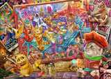 Cat Mania - Steve Sundram | Schmidt | 1000 Pieces | Jigsaw Puzzle - Puzzles +