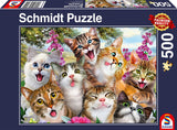 Cat Selfie - Howard Robinson | Schmidt | 500 Pieces | Jigsaw Puzzle - Puzzles +
