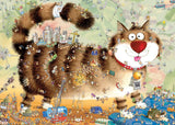 Cat's Life - Marino Degano | Heye | 1000 Pieces | Jigsaw Puzzle - Puzzles +