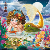 Charming Mermaids | Ravensburger | 3 x 49 Pieces | Jigsaw Puzzle - Puzzles +