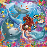 Charming Mermaids | Ravensburger | 3 x 49 Pieces | Jigsaw Puzzle - Puzzles +