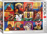 Chinese Calendar - Lucia Heffernan | Eurographics | 1000 Pieces | Jigsaw Puzzle - Puzzles +