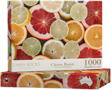 Citrus Burst - The Art of Mindfulness | Tania Wicks | 1000 Pieces | Jigsaw Puzzle - Puzzles +