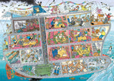 Cruise Ship | Jan van Haasteren | Jumbo | 1000 Pieces | Jigsaw Puzzle - Puzzles +