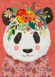 Cuddly Panda - Floral Friends | Mia Charro | Heye | 1000 Pieces | Jigsaw Puzzle - Puzzles +