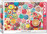 Cupcake Party - Sweet Rainbow & Party | Eurographics | 1000 Pieces | Jigsaw Puzzle - Puzzles +