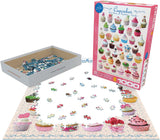 Cupcakes - Delicious Puzzles | Eurographics | 1000 Pieces | Jigsaw Puzzle - Puzzles +